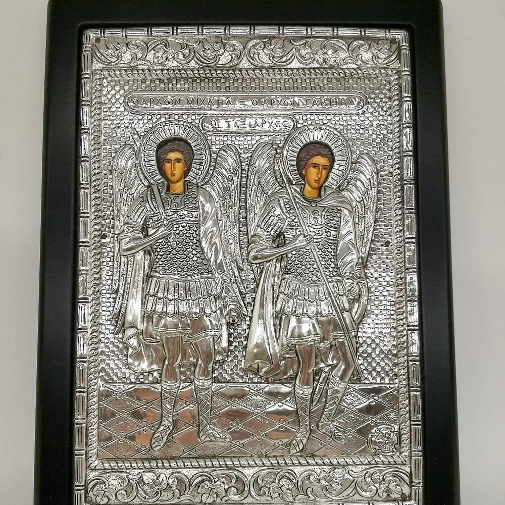 Greek Silver Icon